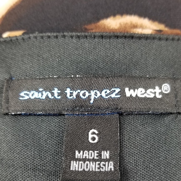 Saint Tropez West size 6 sleeveless dress - Picture 3 of 8